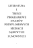 LITERATURA I TREŚCI PROGRAMOWE STUDI&Oacute;W