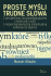 Proste myśli trudne słowa - Oficyna Wydawnicza Impuls