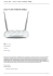 routery ADSL : Router TP-LINK TD