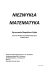 Niezwykła matematyka