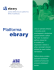 Ulotka informacyjna o platformie ebrary