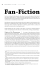Fan fiction is defined by Lidia Gąsowska, the author of a book on
