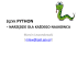 Język PYTHON ‑ narzędzie dla każdego naukowca