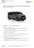 Renault Trafic STANDARD– Minibus 8/9 ‐osobowy
