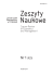 Pełny tekst zeszytu  - Uniwersytet Ekonomiczny w Krakowie