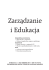 Zarz¹dzanie i Edukacja - Szkoła Wyższa im. Bogdana Jańskiego