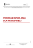PROGRAM SZKOLENIA DLA NAUCZYCIELI
