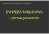 SYNTEZA TABLICOWA Cyfrowe generatory