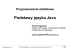 Podstawy jezyka Java - dr Paweł Rogaliński