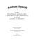 Próba klasyfikacji semantycznej i charakterystyki składniowej