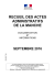 recueil des actes administratifs de la manche