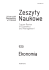 Pełny tekst zeszytu  - Uniwersytet Ekonomiczny w Krakowie