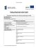 Wniosek o dofinansowanie realizacji projektu PROGRAM