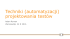 Techniki (automatyzacji) projektowania testów