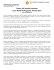 DRAFT Press Release