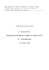 Sprawozdanie z działalności MOPS za 2008