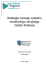Strategia rozwoju systemu monitoringu wizyjnego Kraków