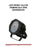 LED PAR64 18x12W RGBWA 5in1 IP65 BARNDOOR - Flash