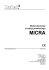MICRA - instrukcja