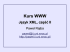 Kurs WWW