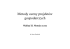 Wykład II - metody oceny projektów