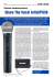 Shure system bezprzewodowy z mikrofonem PG58