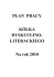 Plan pracy kółka dyskusyjno-literackiego na 2010 r.