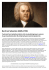 Bach Jan Sebastian (1685-1750)