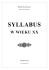 Syllabus w wieku XX.