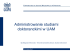 Administrowanie studiami doktoranckimi