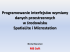 Programowanie interfejsów wymiany danych przestrzennych w