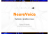 NeuroVoice - Synteza i analiza mowy