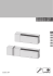 BSF 20x12-xx - 230 V BSF 40x12-xx