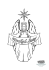 Anioł - Kolorowanki na Bo e Narodzenie Kolorowe Obrazki