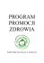 Program Szkolnej Promocji Zdrowia
