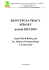 KONCEPCJA PR na lata 2015 KONCEPCJA PRACY SZKOŁY na