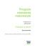 Program nauczania matematyki