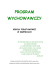 PROGRAM WYCHOWAWCZY