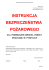INSTRUKCJA p-poż - BIP Ośrodek Pomocy Społecznej w