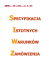 specyfikacja istotnych warunk&oacute;w zam&oacute;wienia