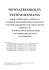 wewnątrzszkolny system oceniania - szkoła podstawowa specjalna