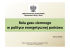 Rola gazu ziemnego w polityce energetycznej państwa