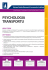 Psychologia transportu - WSEI