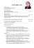 Curriculum vitae