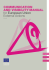 COMMUNICATION AND VISIBILITY MANUAL for European