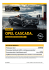 Opel Cascada kabriolet cennik 2014