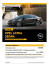 Opel Astra sedan cennik 2014 - Rok modelowy 2015
