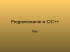 Programowanie w C/C++