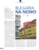 TEMAT NUMERU Odważny krok społeczeństwa bułgarskiego