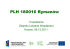 koordynatora opracowania projektu planu zadań ochronnych